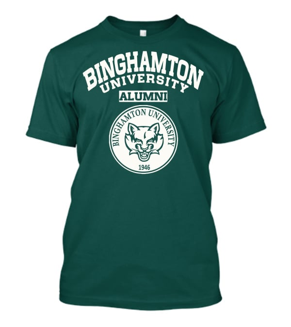 Binghamton University Alumni Bearcat Seal 1946 T-Shirt