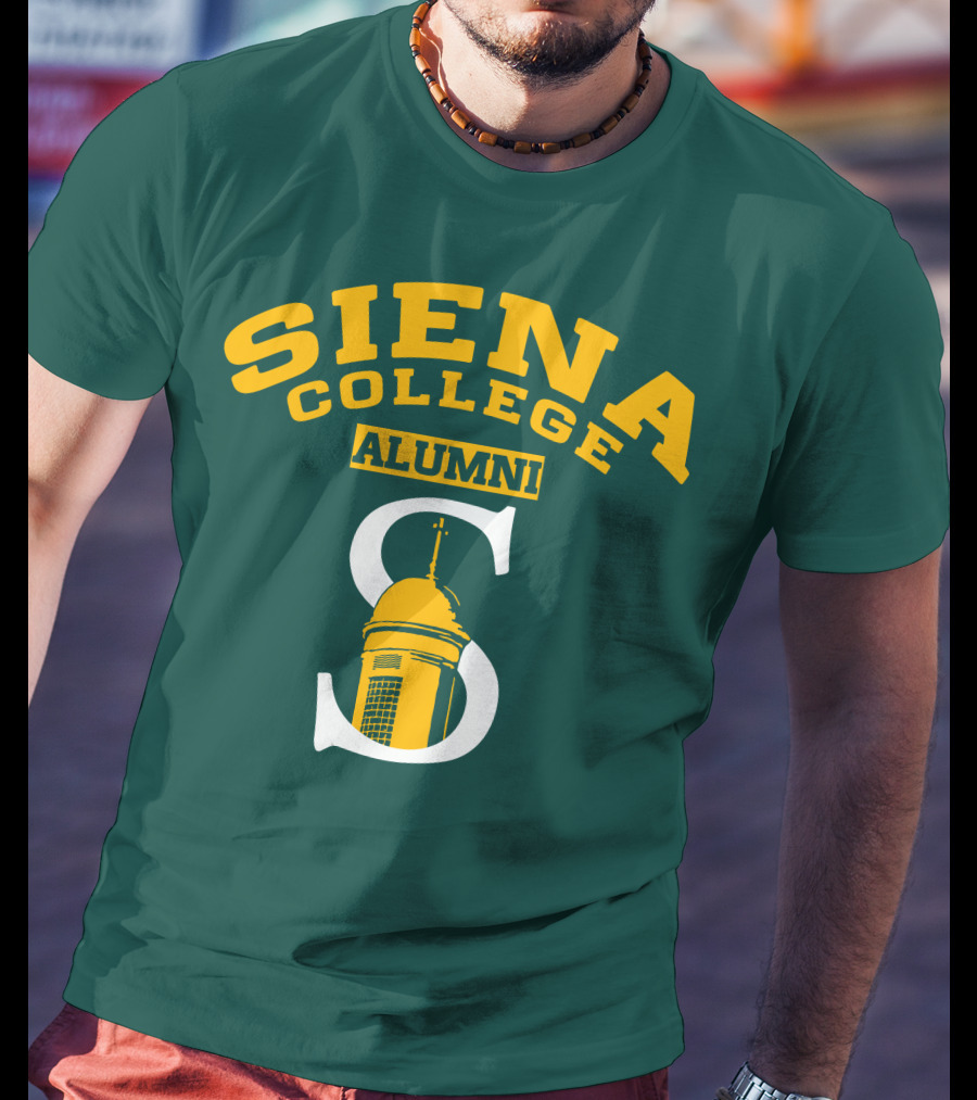 Siena College Alumni S Logo With Tower T-Shirt