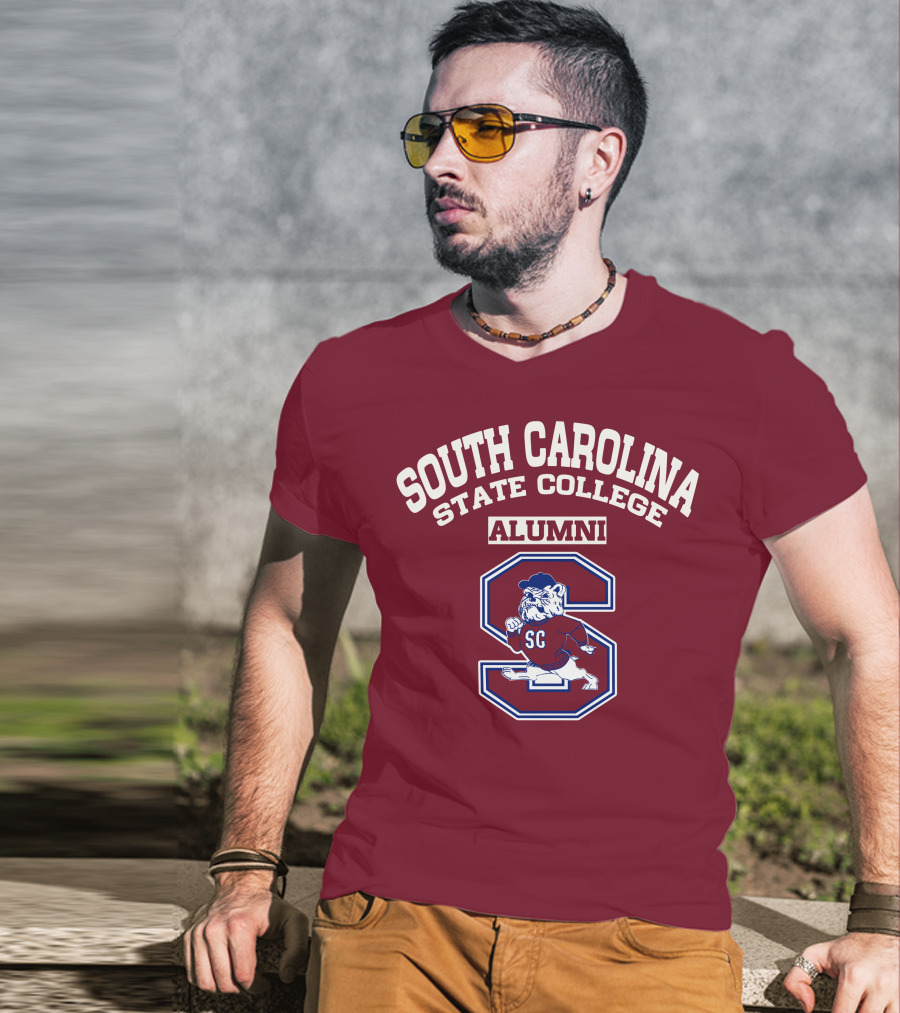 South Carolina State College Alumni SC Bulldog T-Shirt