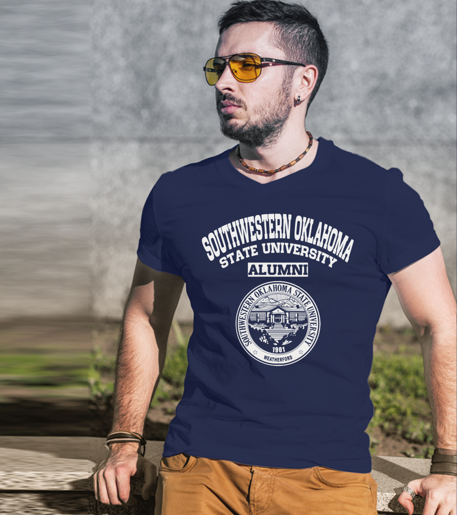 Southwestern Oklahoma State University Alumni 1901 Weatherford T-Shirt