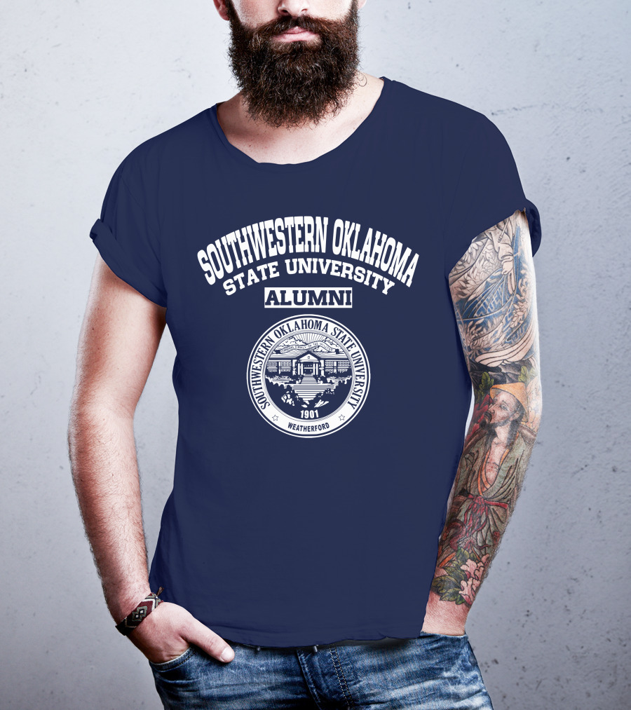Southwestern Oklahoma State University Alumni 1901 Weatherford T-Shirt