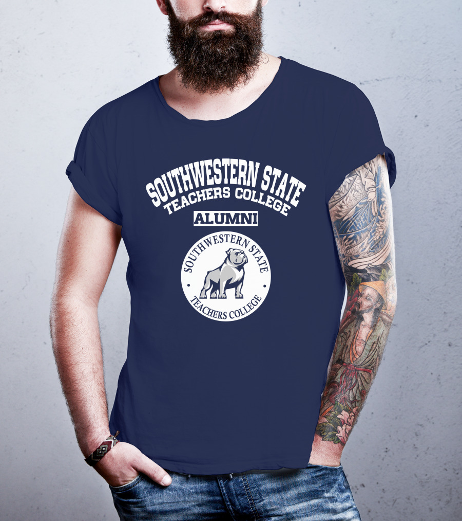 Southwestern State Teachers College Alumni Bulldog T-Shirt