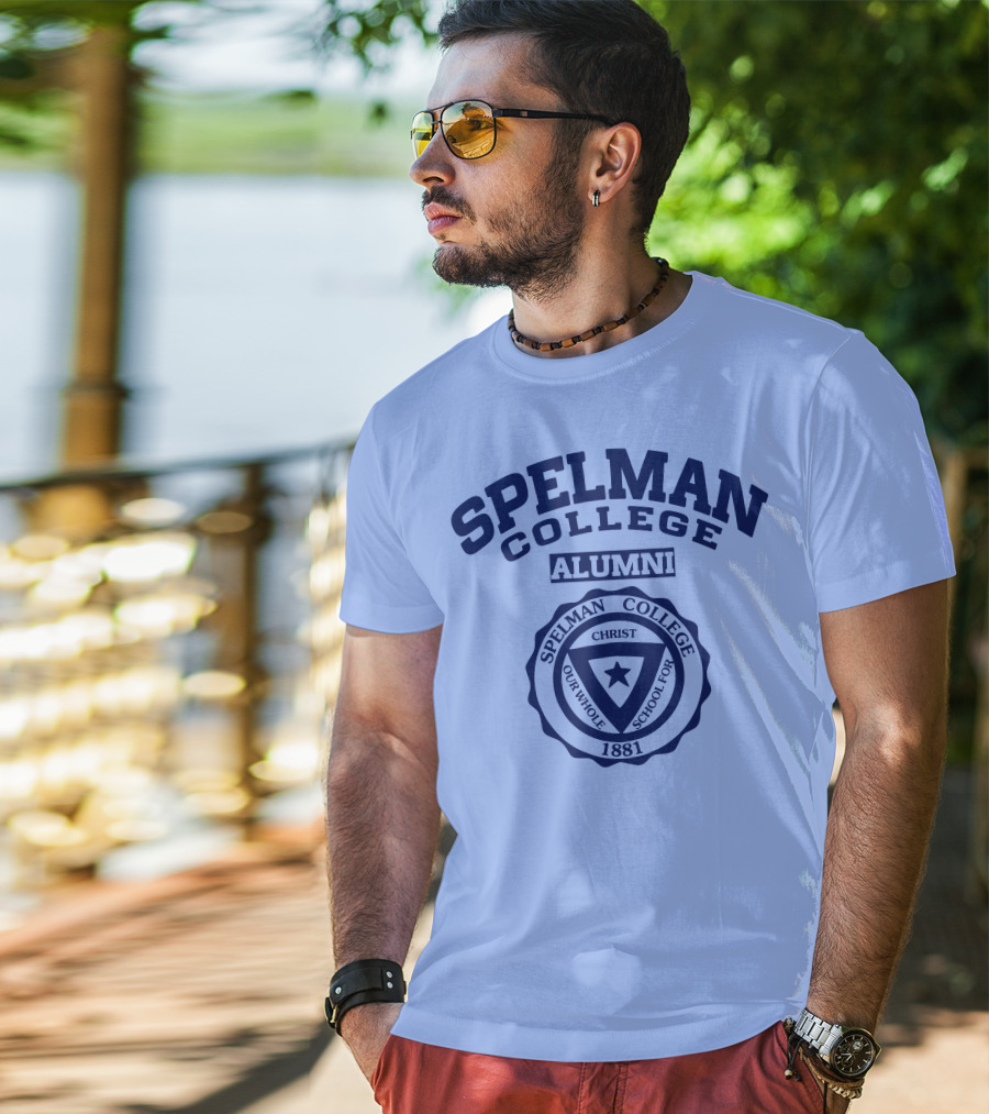 Spelman College Alumni 1881 Crest Our Whole School For Christ T-Shirt