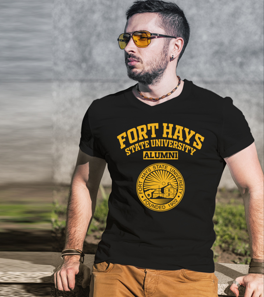 Fort Hays State University Alumni Seal Founded 1902 T-Shirt