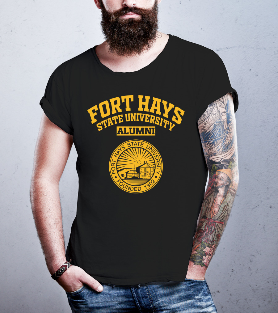 Fort Hays State University Alumni Seal Founded 1902 T-Shirt