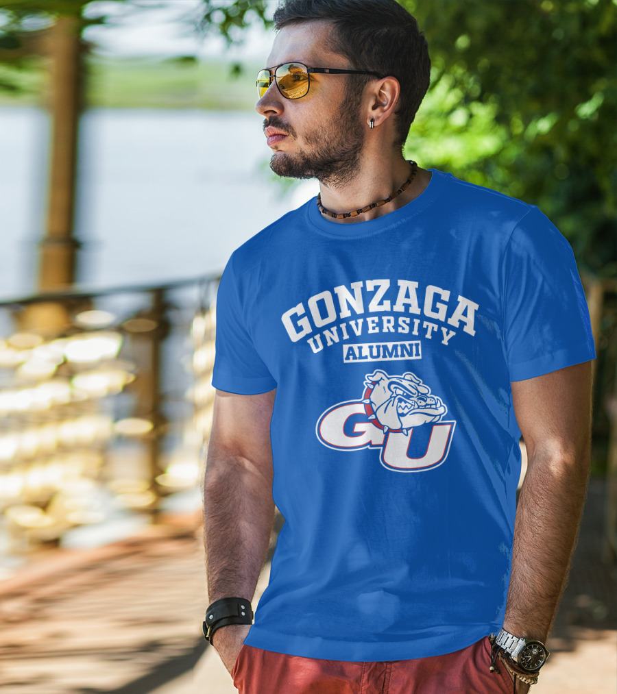Gonzaga University Alumni Bulldog GU T-Shirt