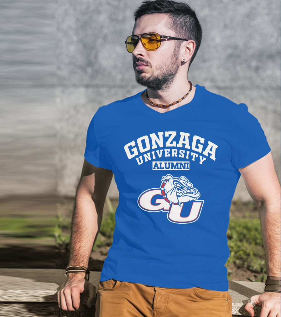 Gonzaga University Alumni Bulldog GU T-Shirt