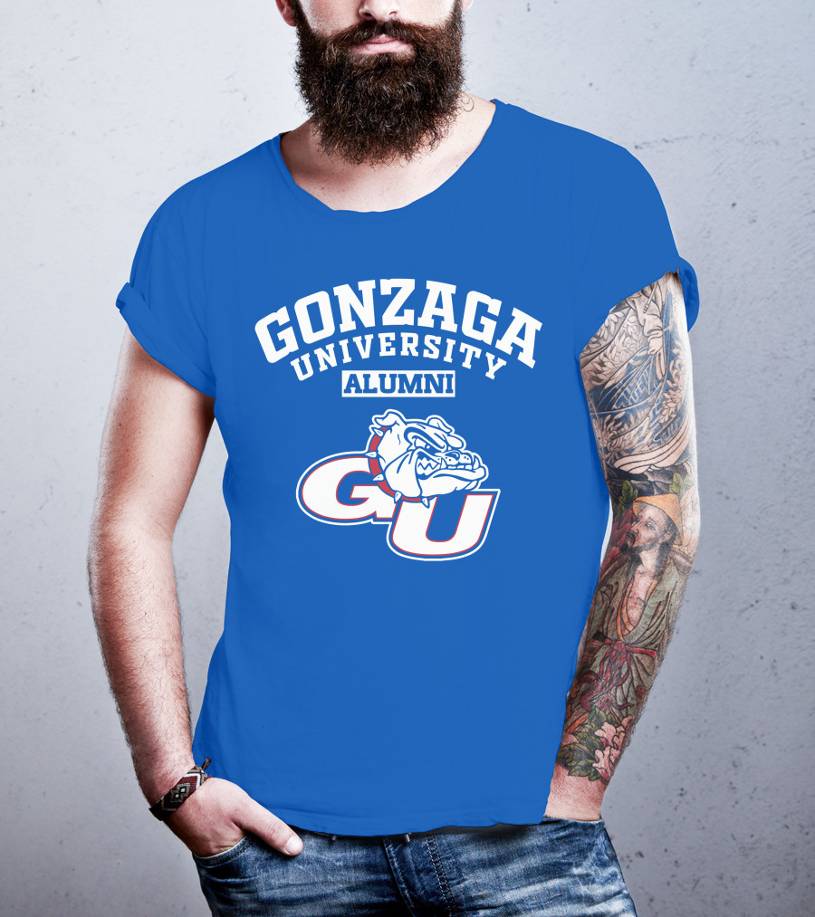 Gonzaga University Alumni Bulldog GU T-Shirt