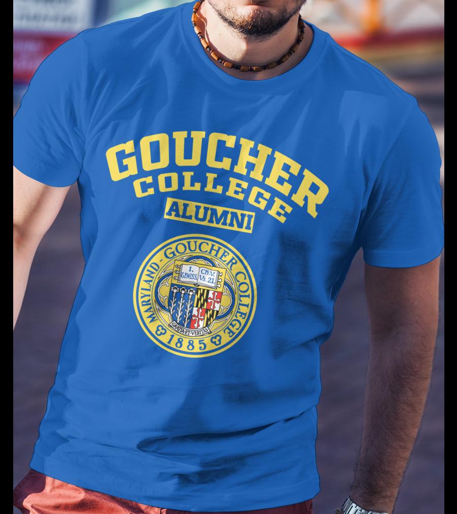 Goucher College Maryland Alumni 1885 Crest T-Shirt