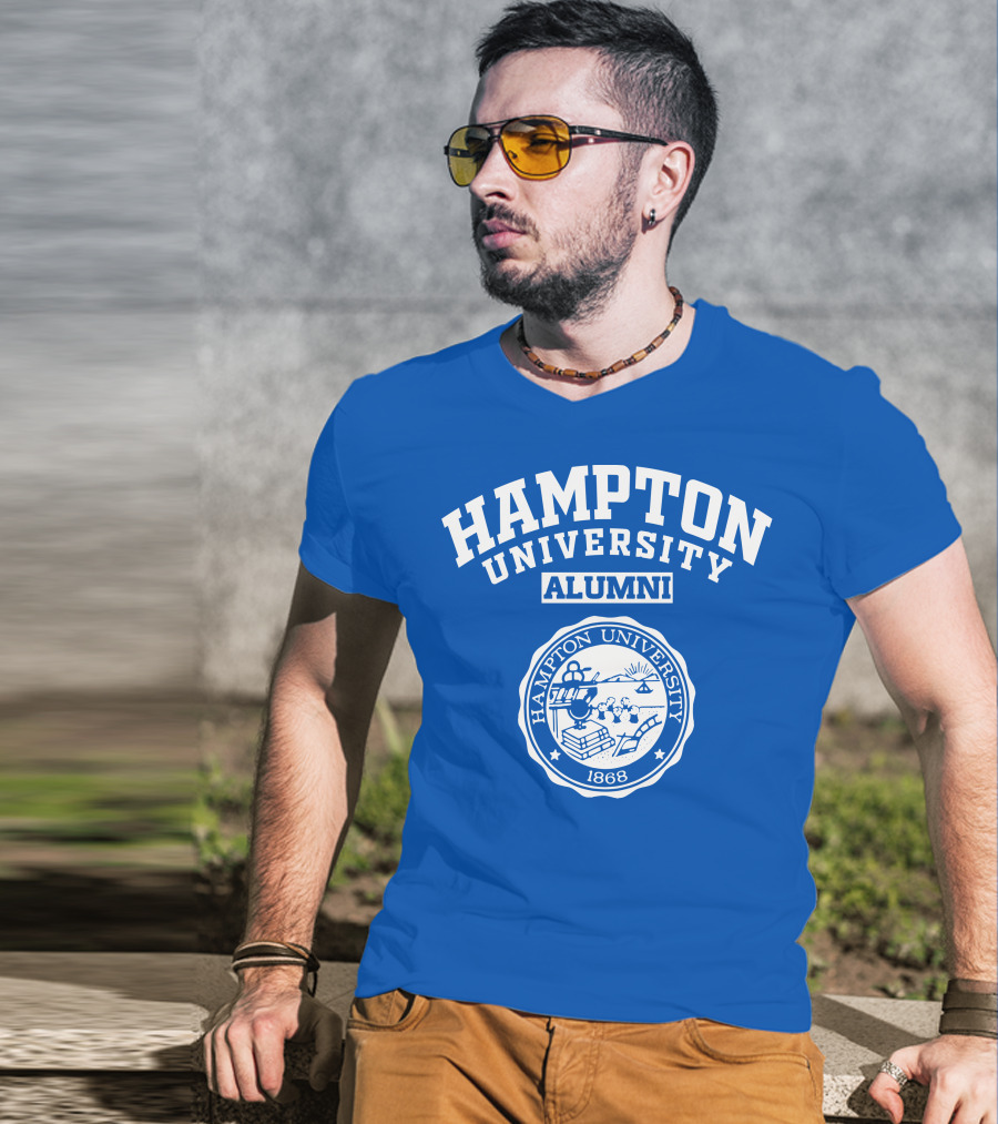 HAMPTON UNIVERSITY ALUMNI 1868 SEAL T-Shirt