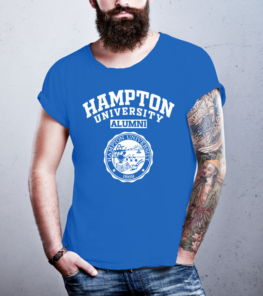 HAMPTON UNIVERSITY ALUMNI 1868 SEAL T-Shirt
