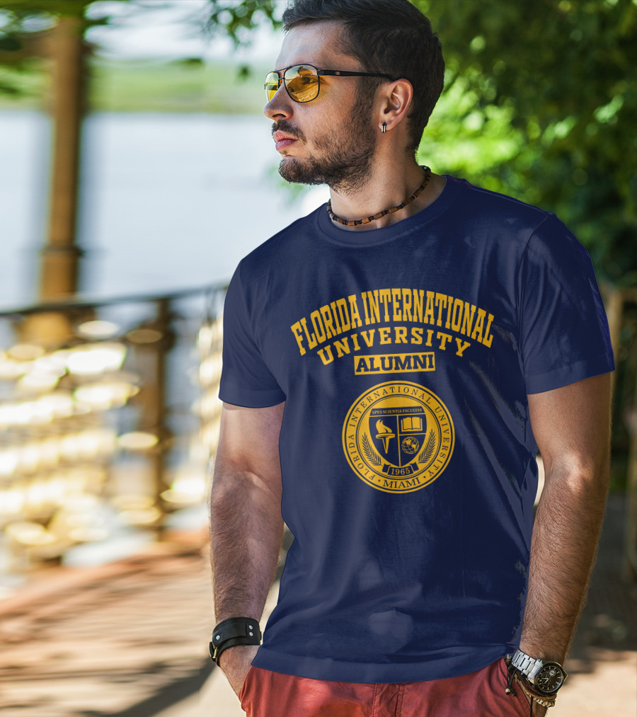 Florida International University Alumni Seal Miami 1965 T-Shirt
