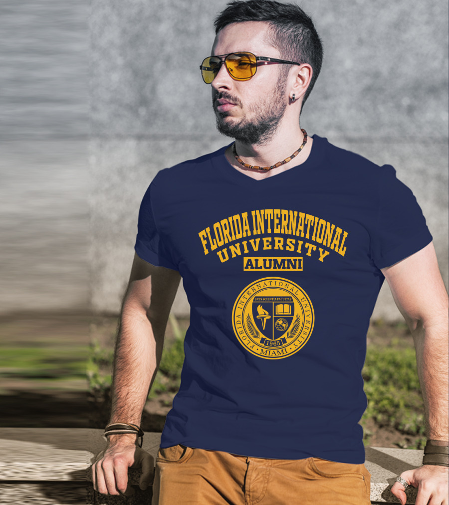 Florida International University Alumni Seal Miami 1965 T-Shirt