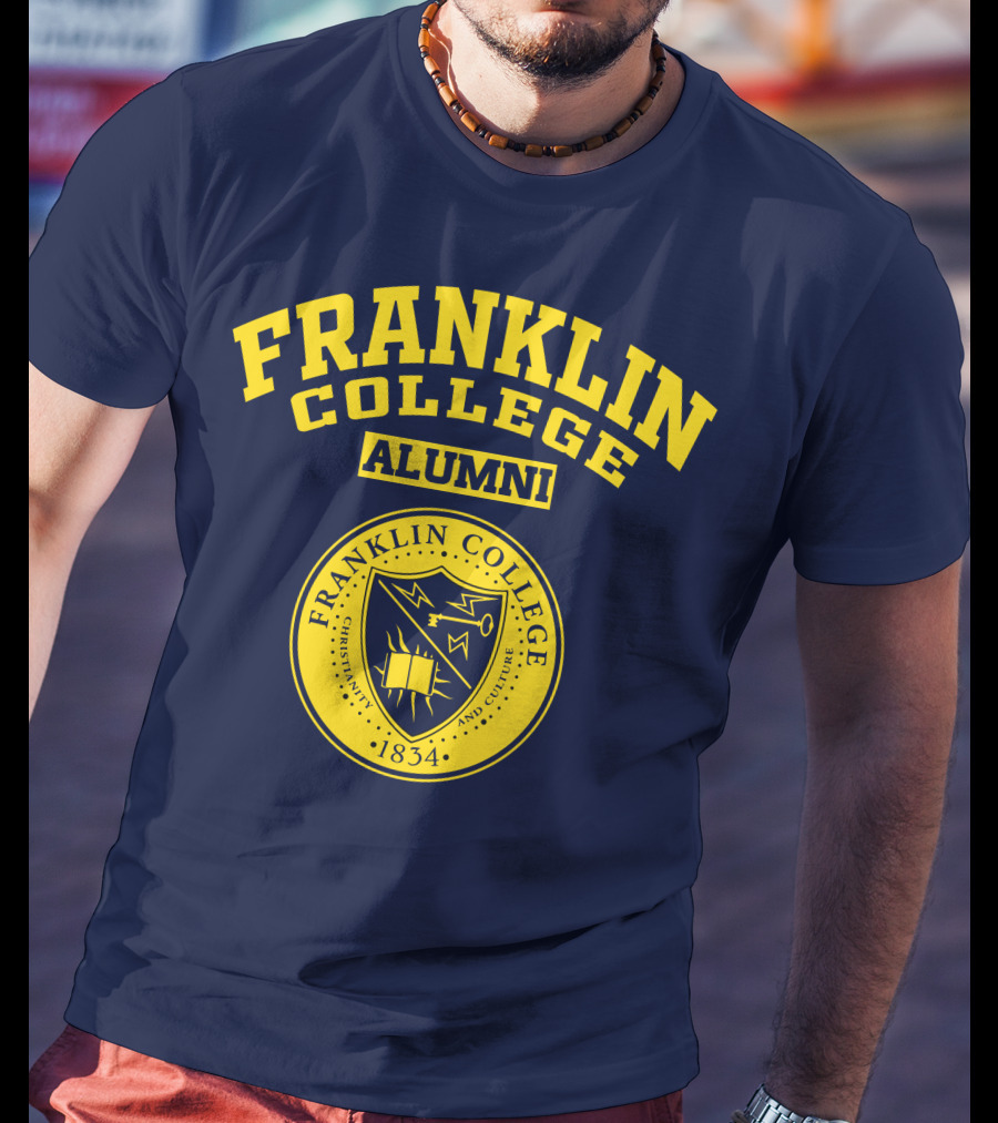 FRANKLIN COLLEGE ALUMNI ESTABLISHED 1834 SEAL T-Shirt