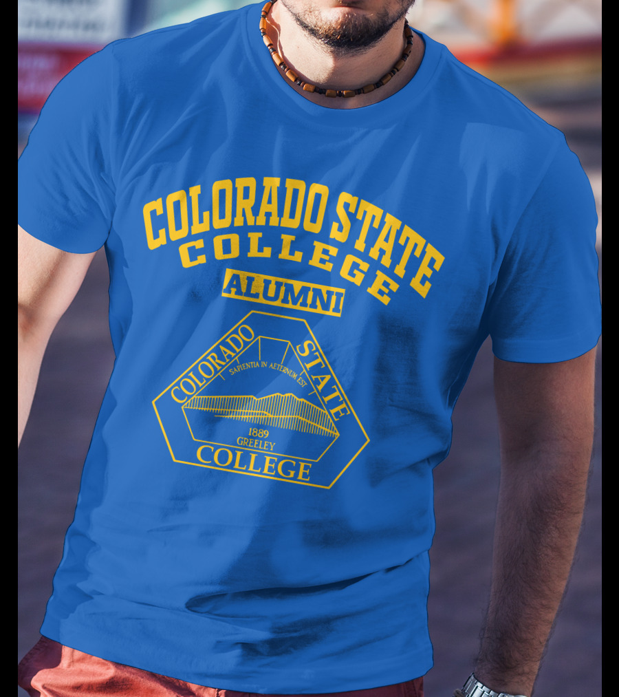 Colorado State College Alumni 1889 Greeley T-Shirt