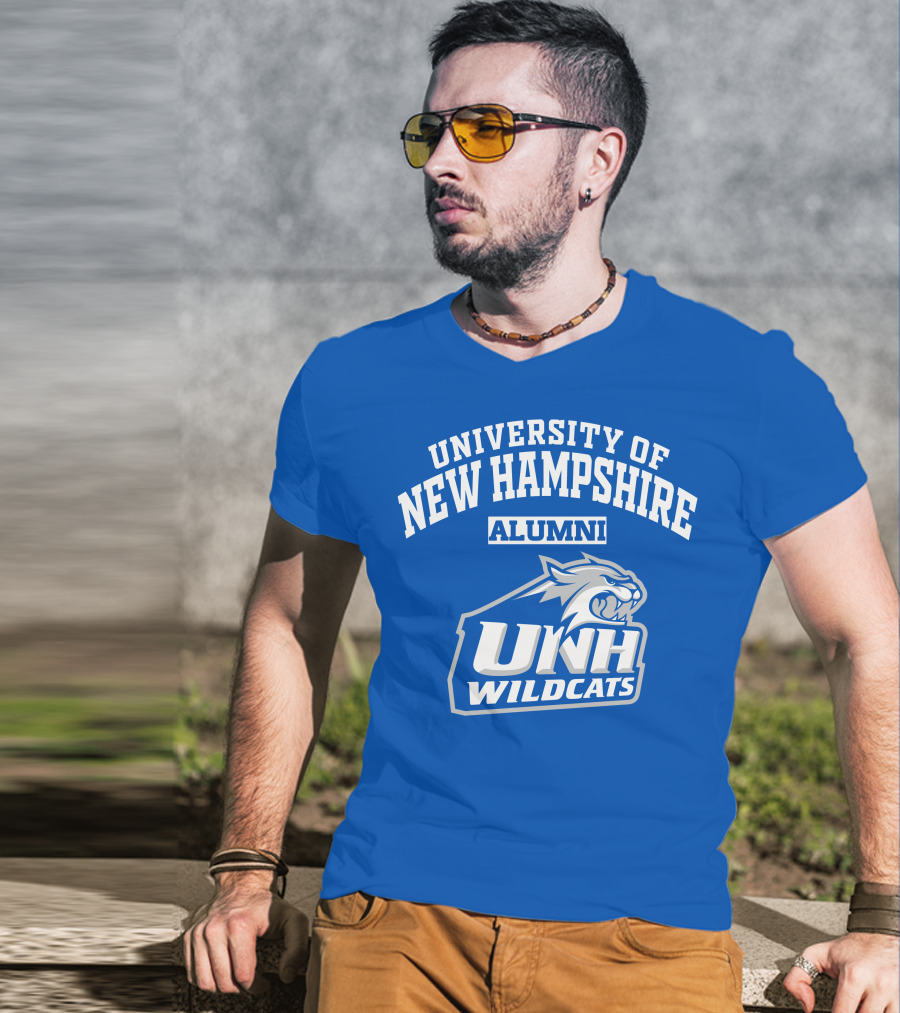 UNH Wildcats University Of New Hampshire Alumni T-Shirt
