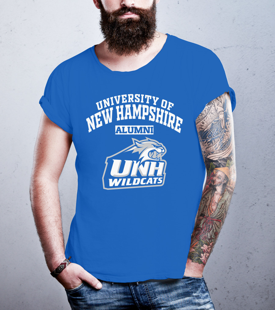 UNH Wildcats University Of New Hampshire Alumni T-Shirt