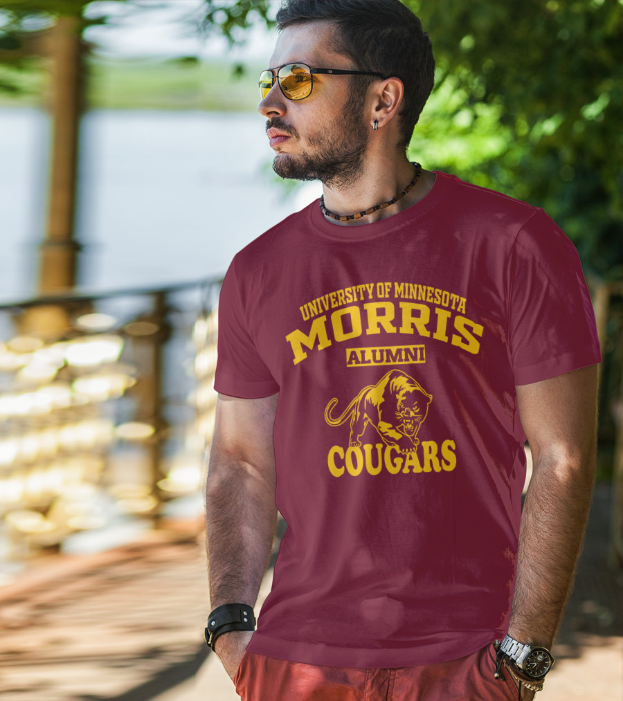 University Of Minnesota Morris Alumni Cougars T-Shirt