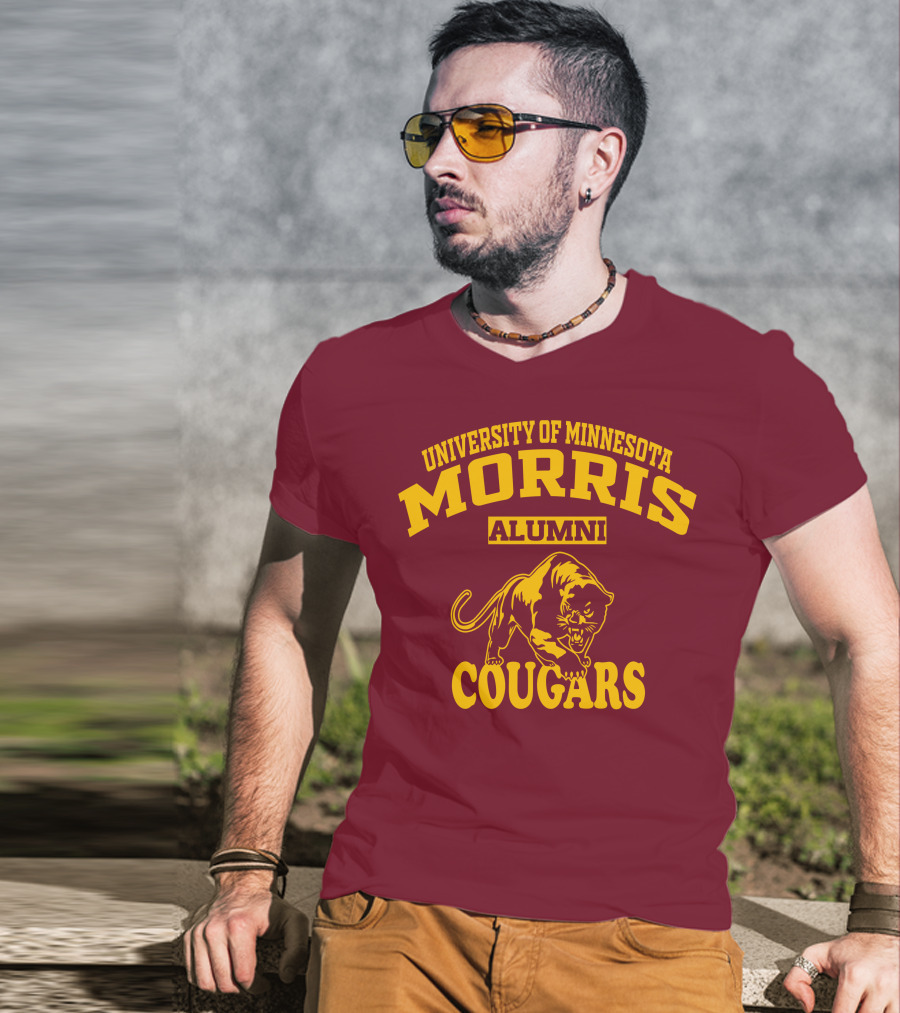 University Of Minnesota Morris Alumni Cougars T-Shirt