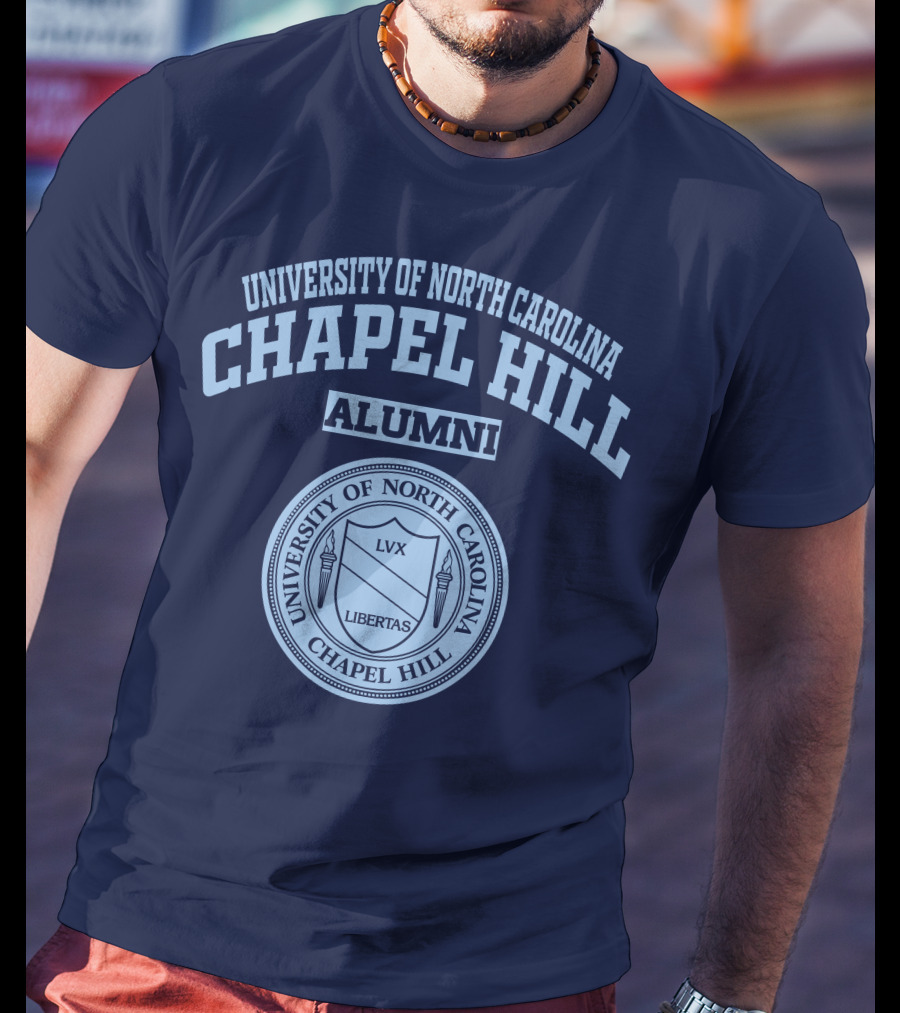 University Of North Carolina Chapel Hill Alumni Seal LVX Libertas T-Shirt