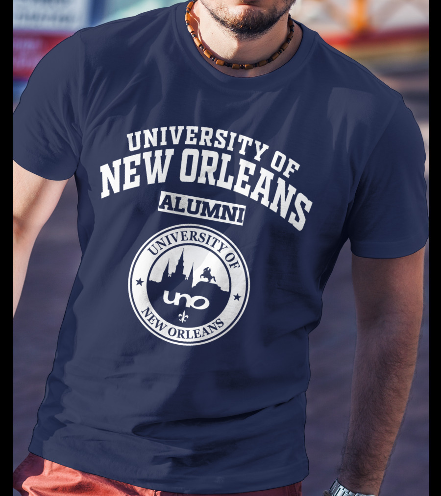 UNIVERSITY OF NEW ORLEANS ALUMNI UNO Seal T-Shirt