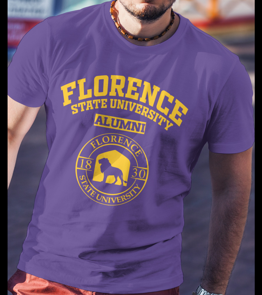 Florence State University Alumni 1830 Lion T-Shirt