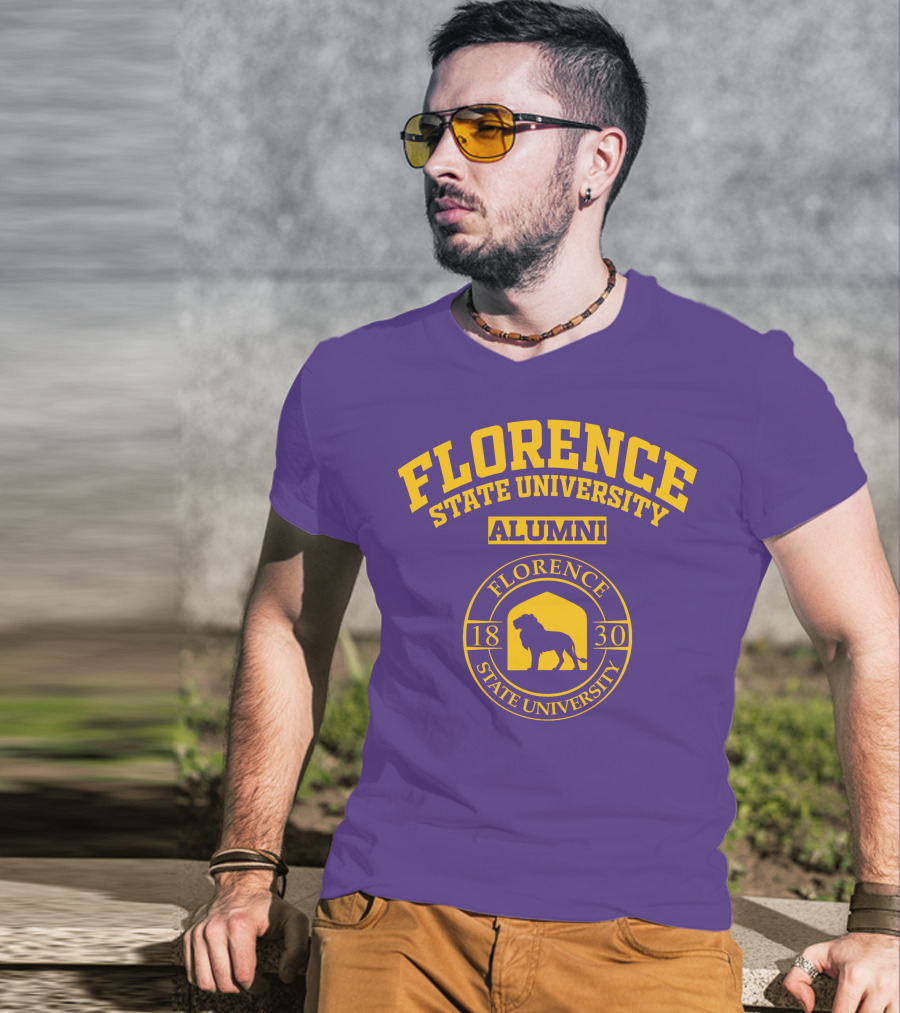 Florence State University Alumni 1830 Lion T-Shirt