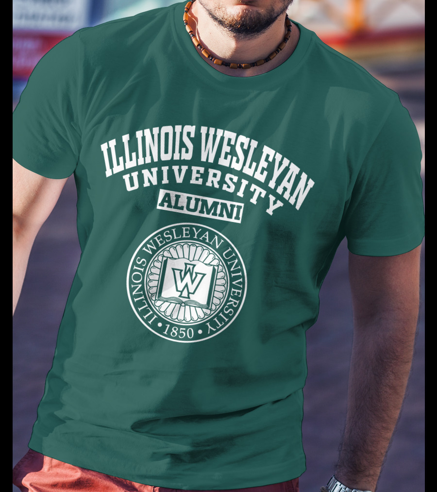 Illinois Wesleyan University Alumni 1850 Seal T-Shirt