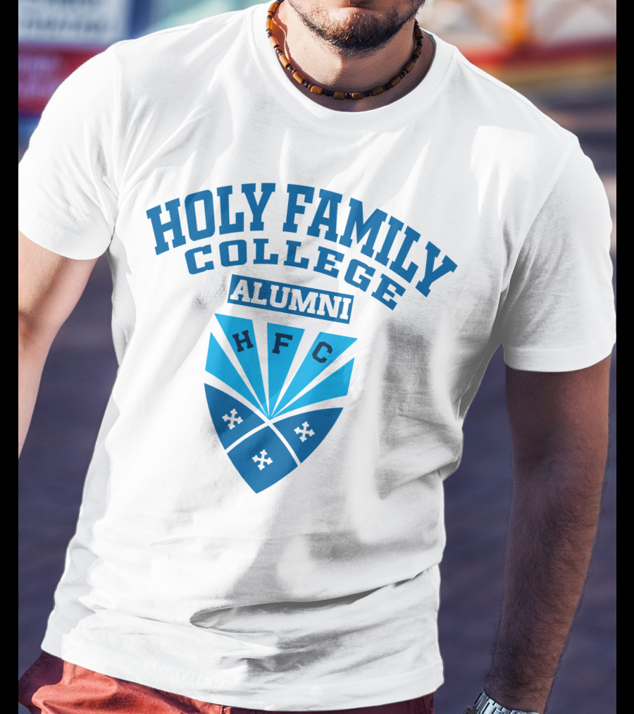 Holy Family College Alumni HFC Shield T-Shirt