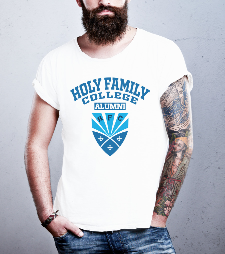 Holy Family College Alumni HFC Shield T-Shirt