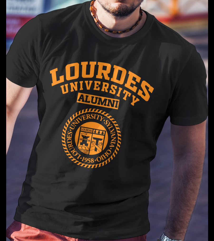 Lourdes University Alumni Seal Ohio Sylvania 1958 T-Shirt