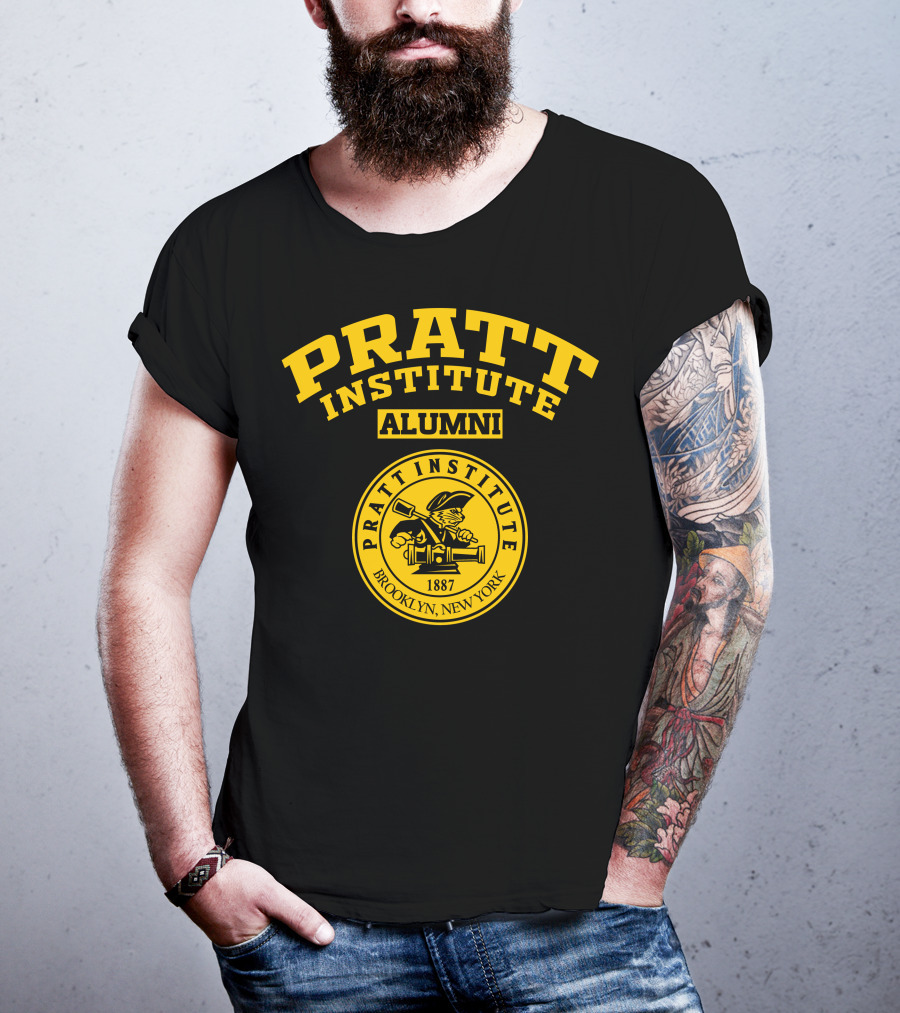 Pratt Institute Alumni 1887 Brooklyn New York Crest T-Shirt
