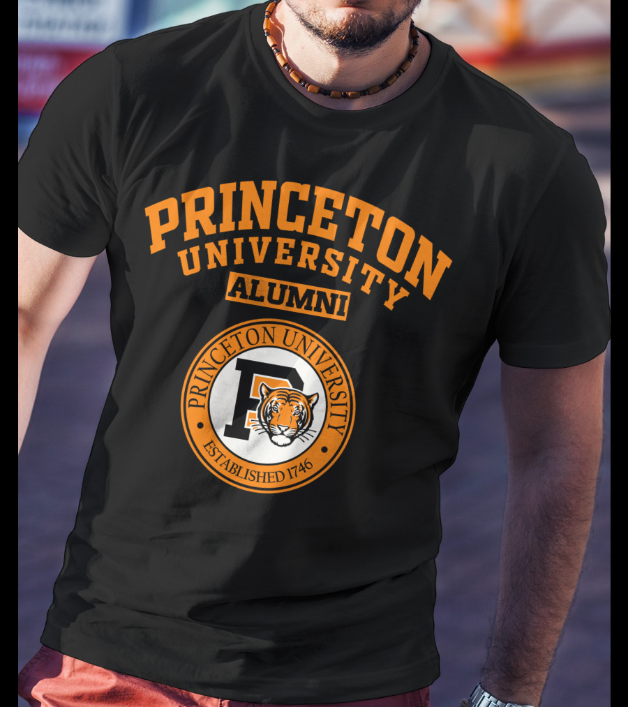 Princeton University Alumni Established 1746 Tiger Seal T-Shirt