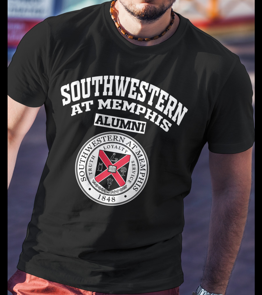 Southwestern At Memphis Alumni Truth Loyalty Service 1848 T-Shirt