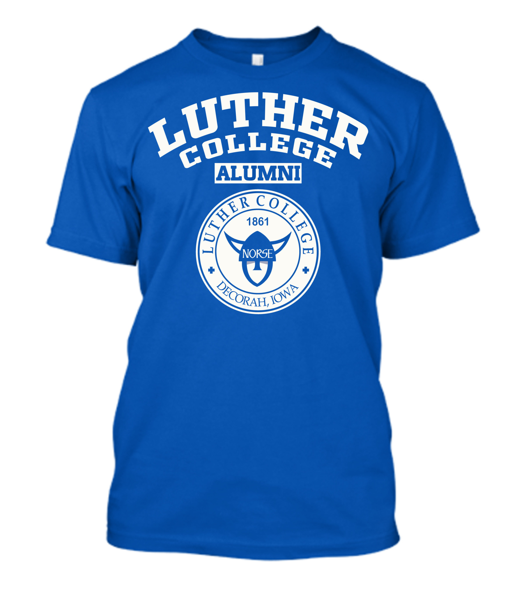 Luther College Alumni Norse Decorah Iowa 1861 T-Shirt