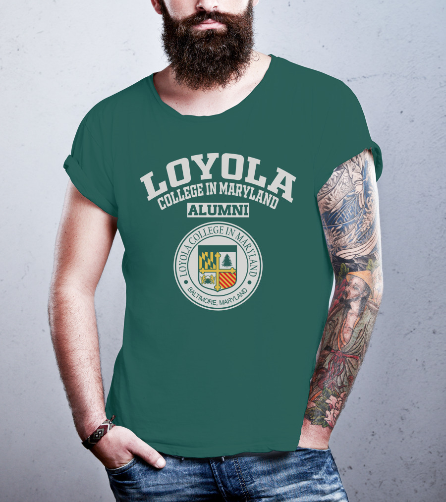 Loyola College IN Maryland Alumni Baltimore Seal T-Shirt