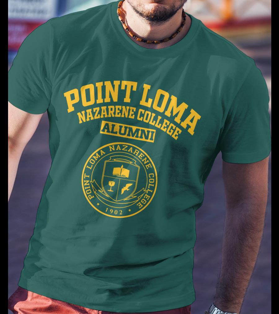 Point Loma Nazarene College Alumni 1902 Crest T-Shirt