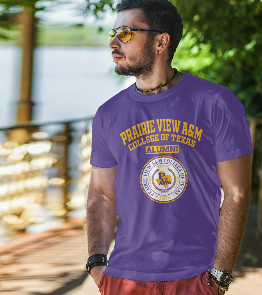 Prairie View A&M College Of Texas Alumni Seal 1876 T-Shirt