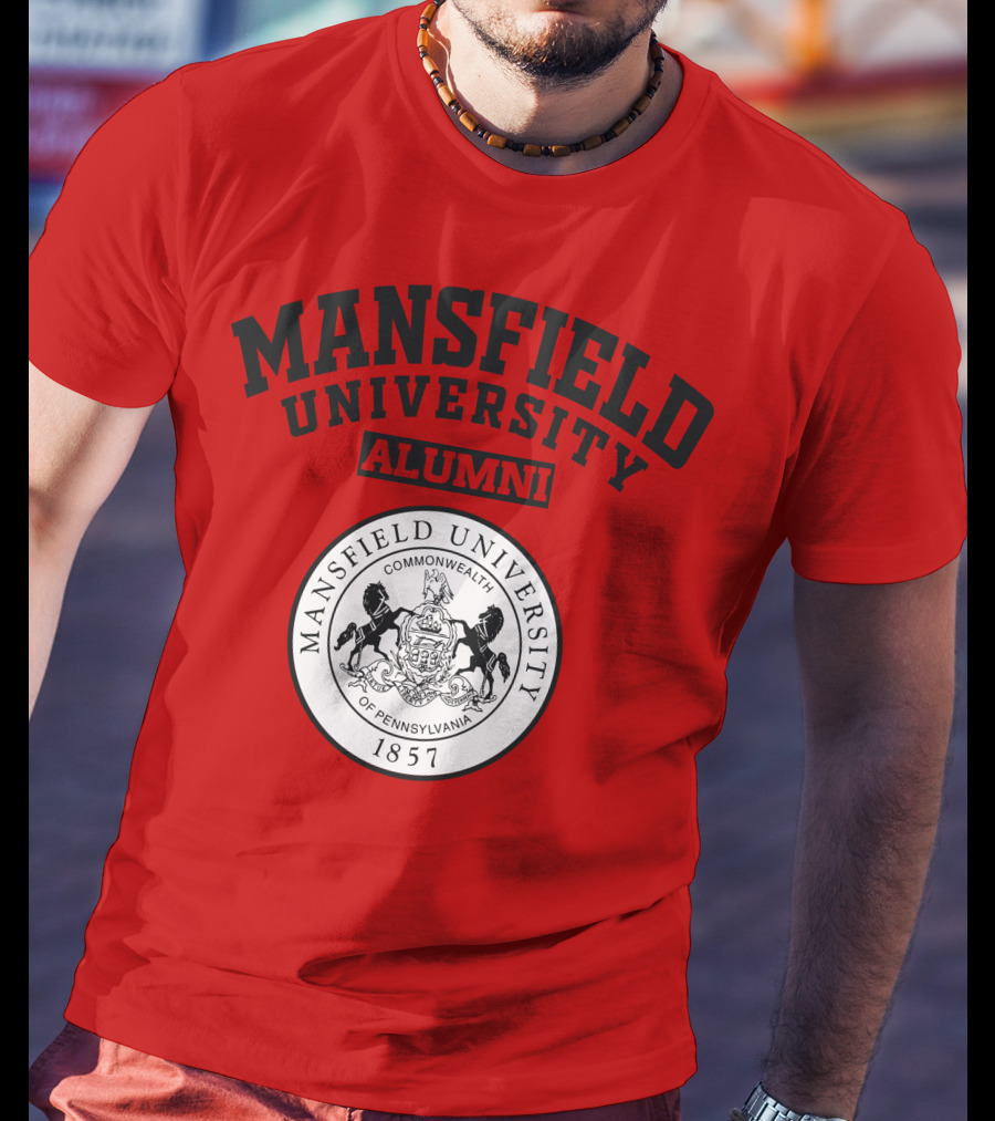 Mansfield University Alumni Commonwealth Of Pennsylvania 1857 T-Shirt