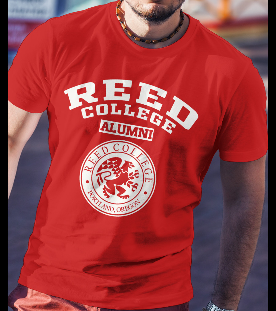 Reed College Alumni Portland Oregon Red Griffin T-Shirt