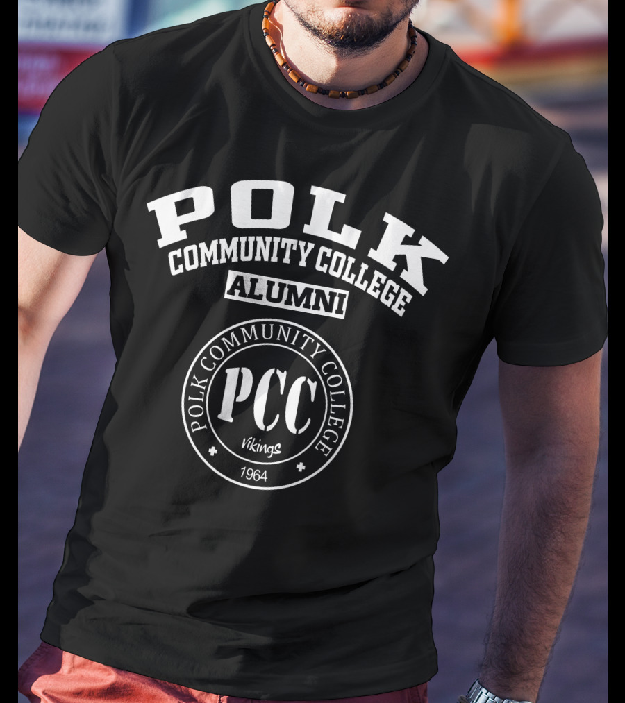 Polk Community College Alumni PCC Vikings 1964 T-Shirt