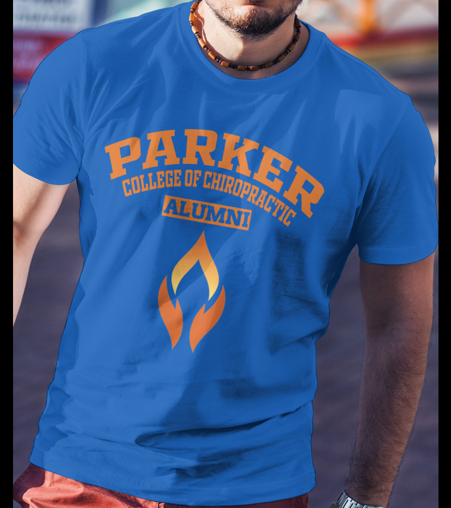 Parker College Of Chiropractic Alumni Flame T-Shirt
