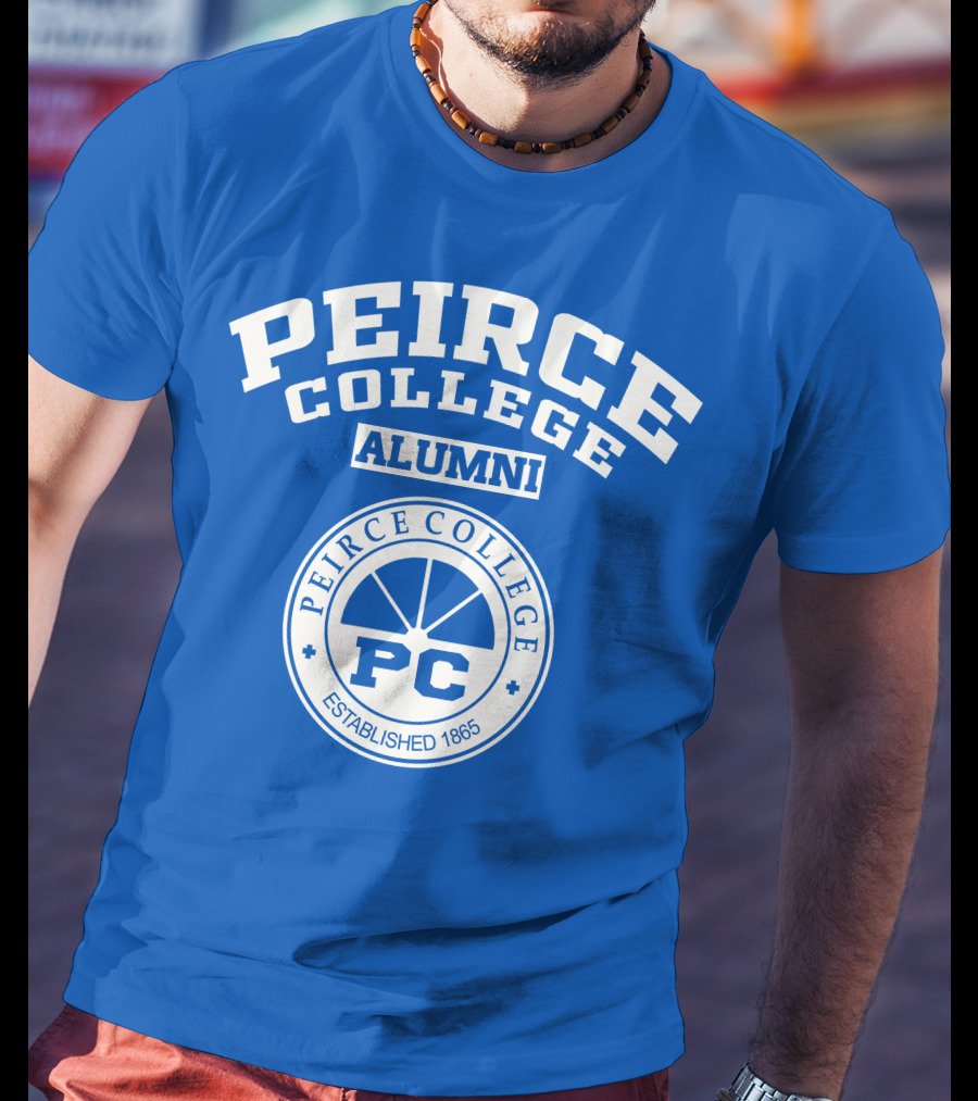 PEIRCE COLLEGE ALUMNI PC ESTABLISHED 1865 T-Shirt