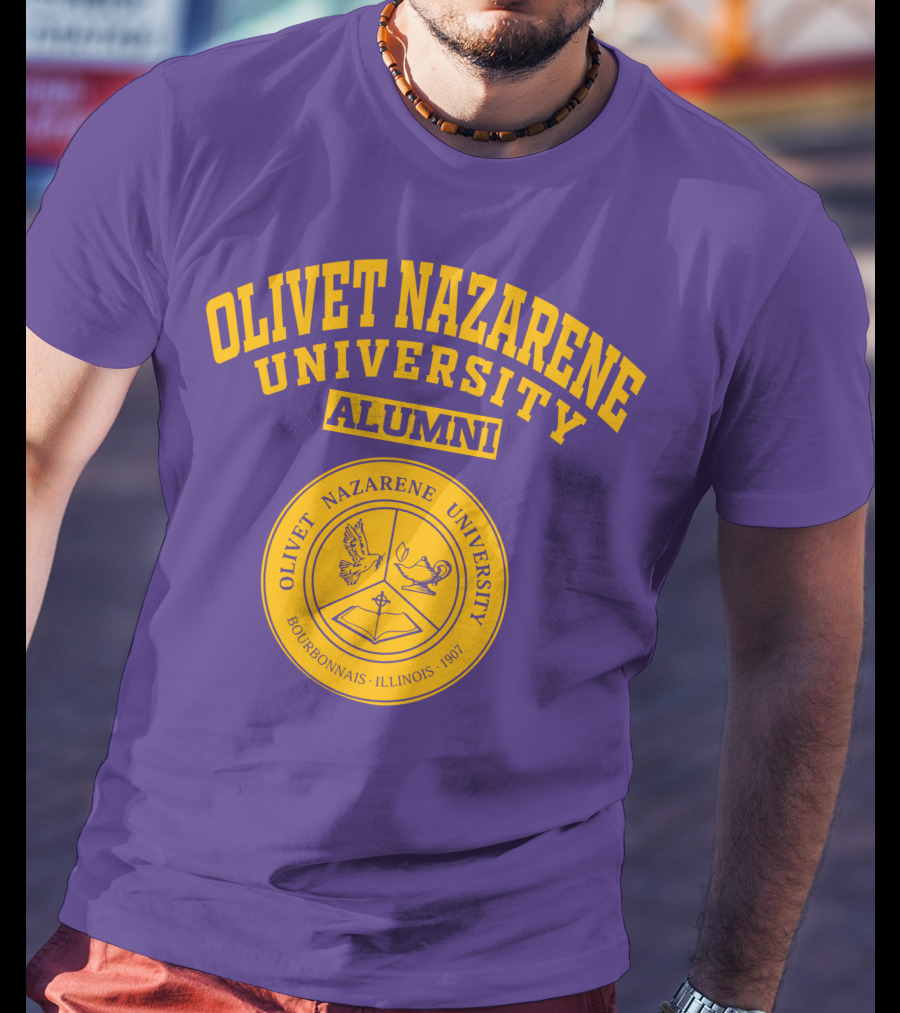 Olivet Nazarene University Alumni Seal Bourbonnais Illinois 1907 T-Shirt