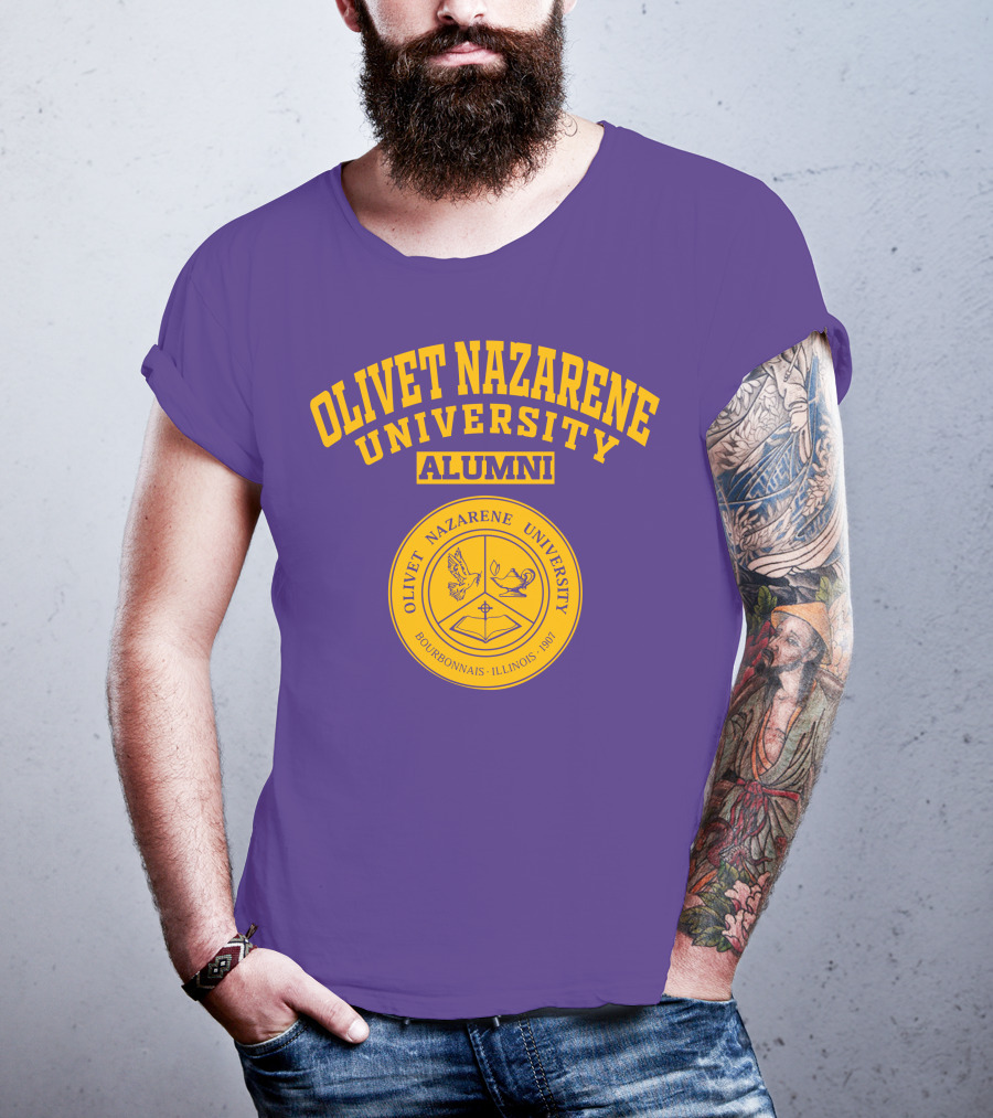 Olivet Nazarene University Alumni Seal Bourbonnais Illinois 1907 T-Shirt