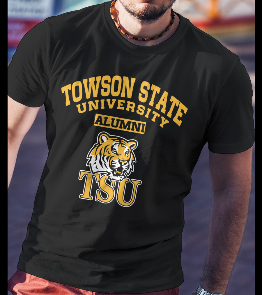 Towson State University Alumni TSU Tiger T-Shirt