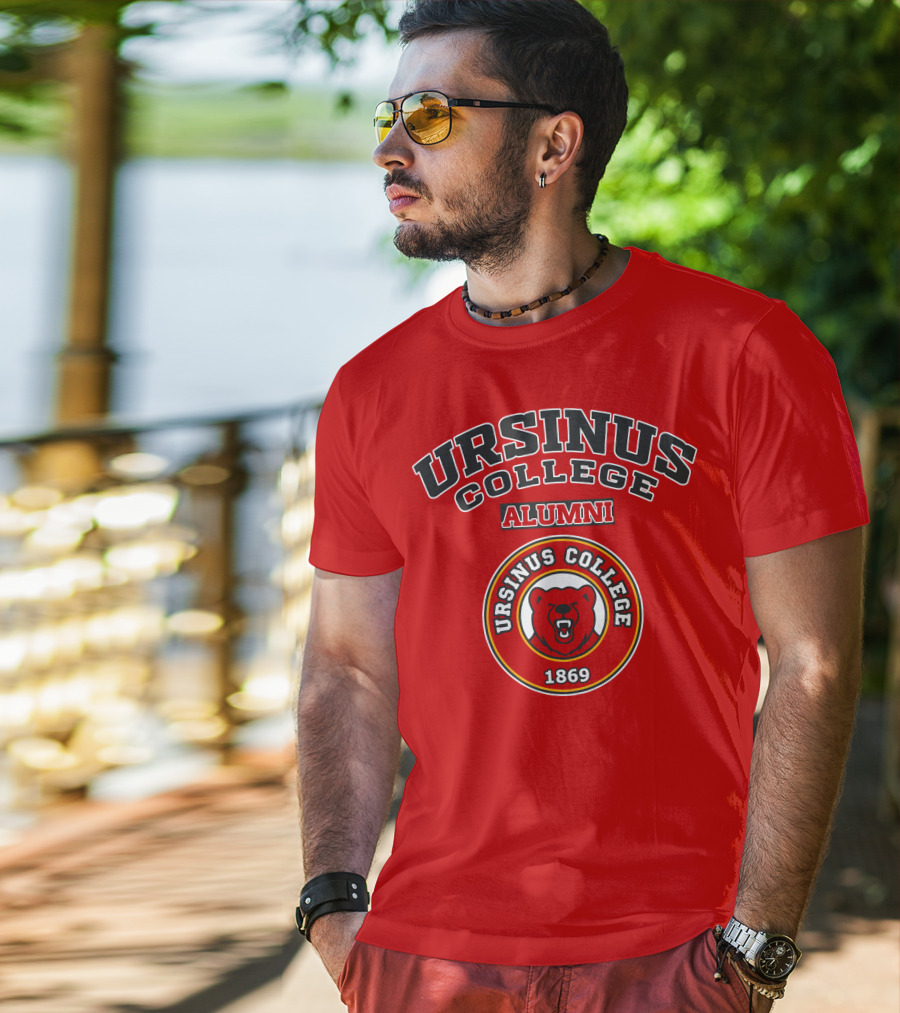 Ursinus College Alumni 1869 Bear Emblem T-Shirt