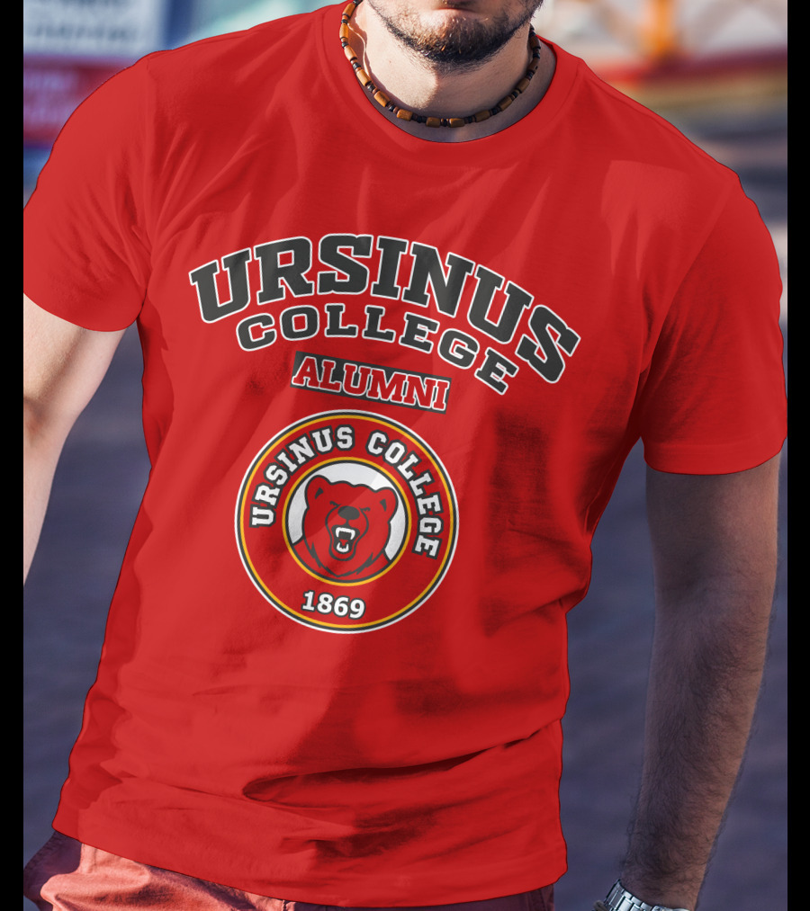 Ursinus College Alumni 1869 Bear Emblem T-Shirt