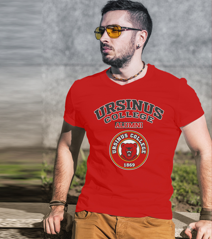 Ursinus College Alumni 1869 Bear Emblem T-Shirt