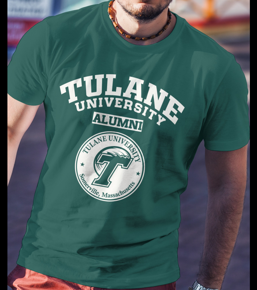Tulane University Alumni Somerville Massachusetts T-Shirt